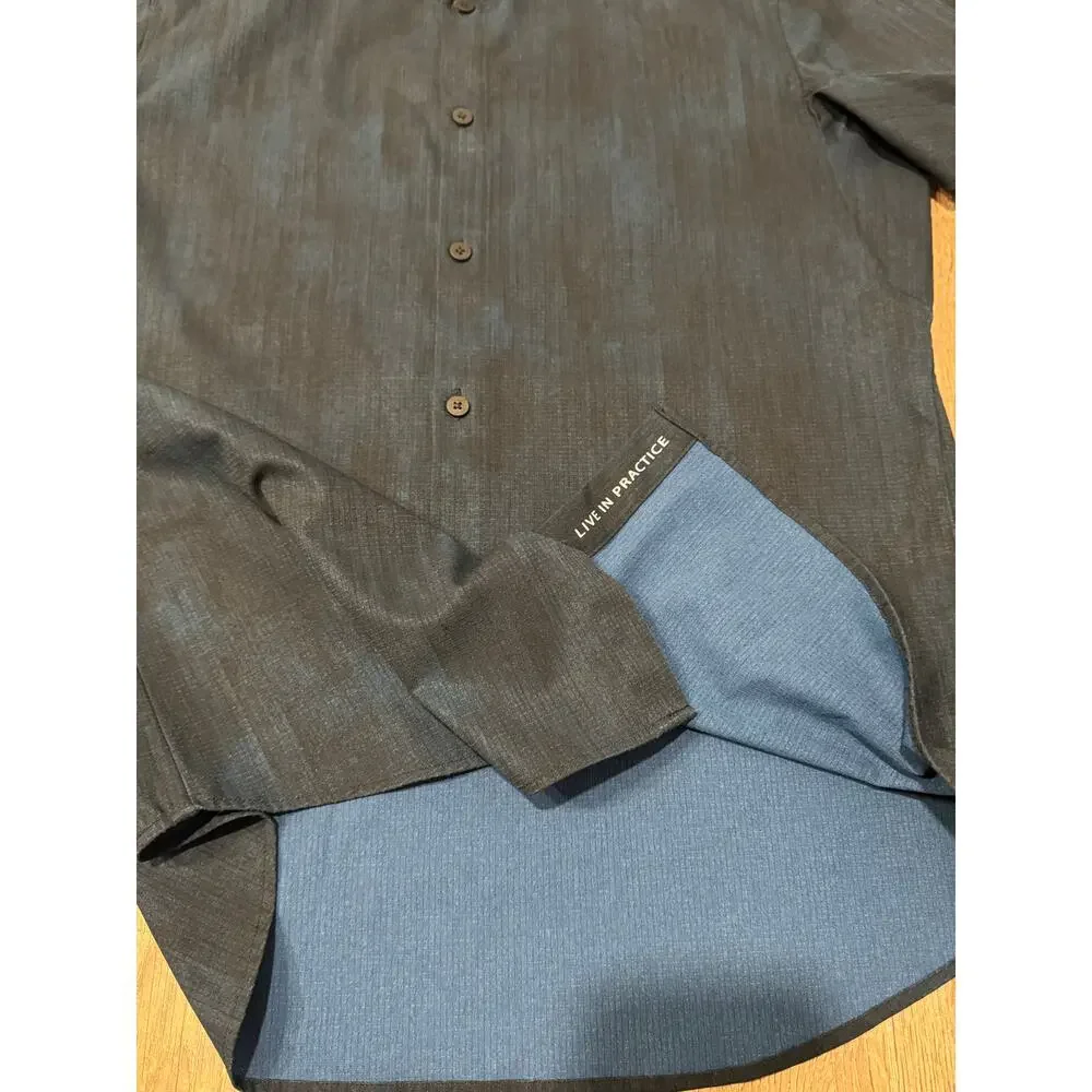Lululemon Mens Airing Easy Short Sleeve Shirt Size Medium - Picture 4 of 10